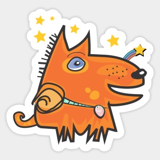 Magic Pets: The Dog Piruá Shines Sticker